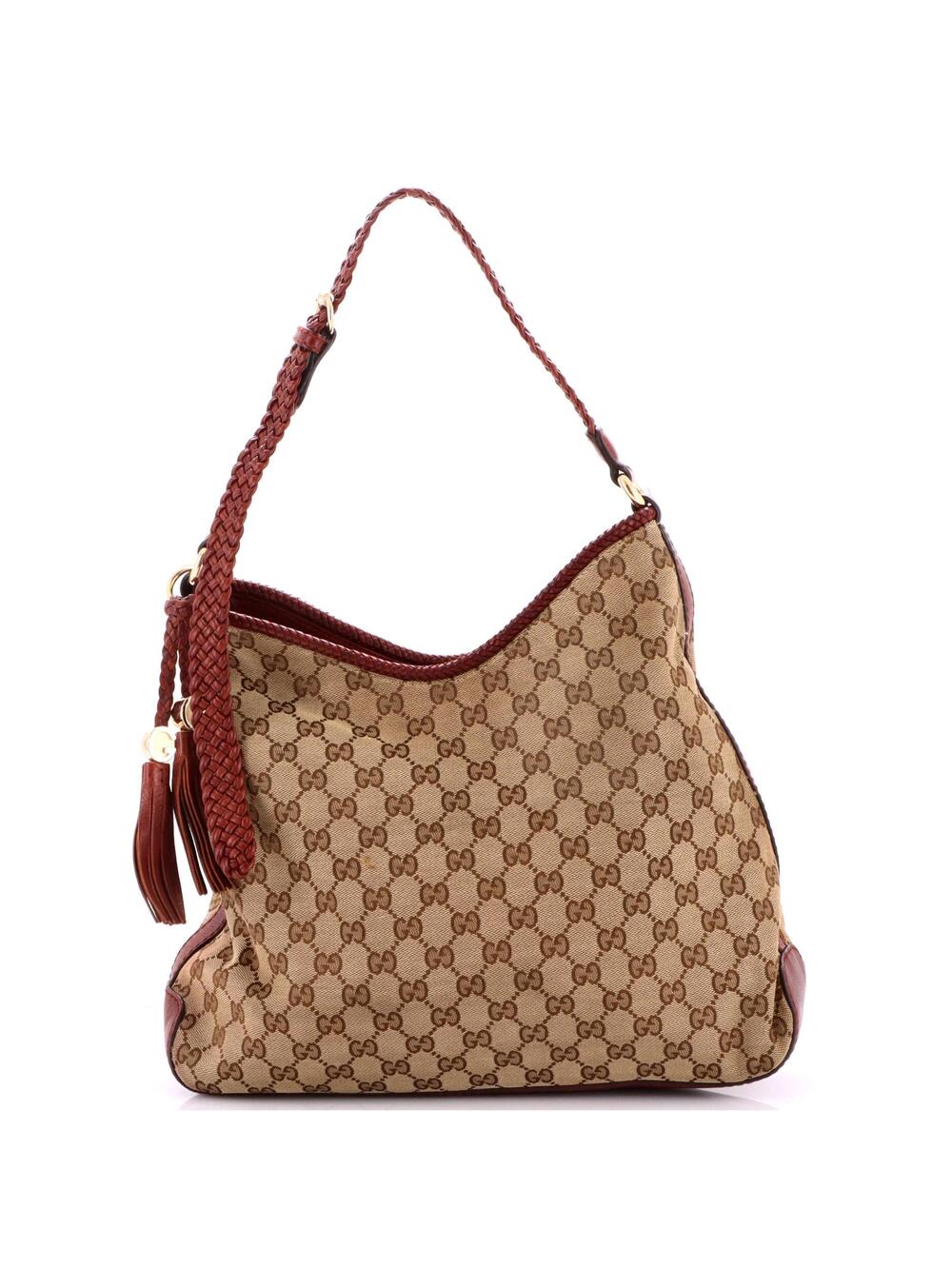 Gucci Marrakech Hobo Gg Canvas Medium #313201G10B